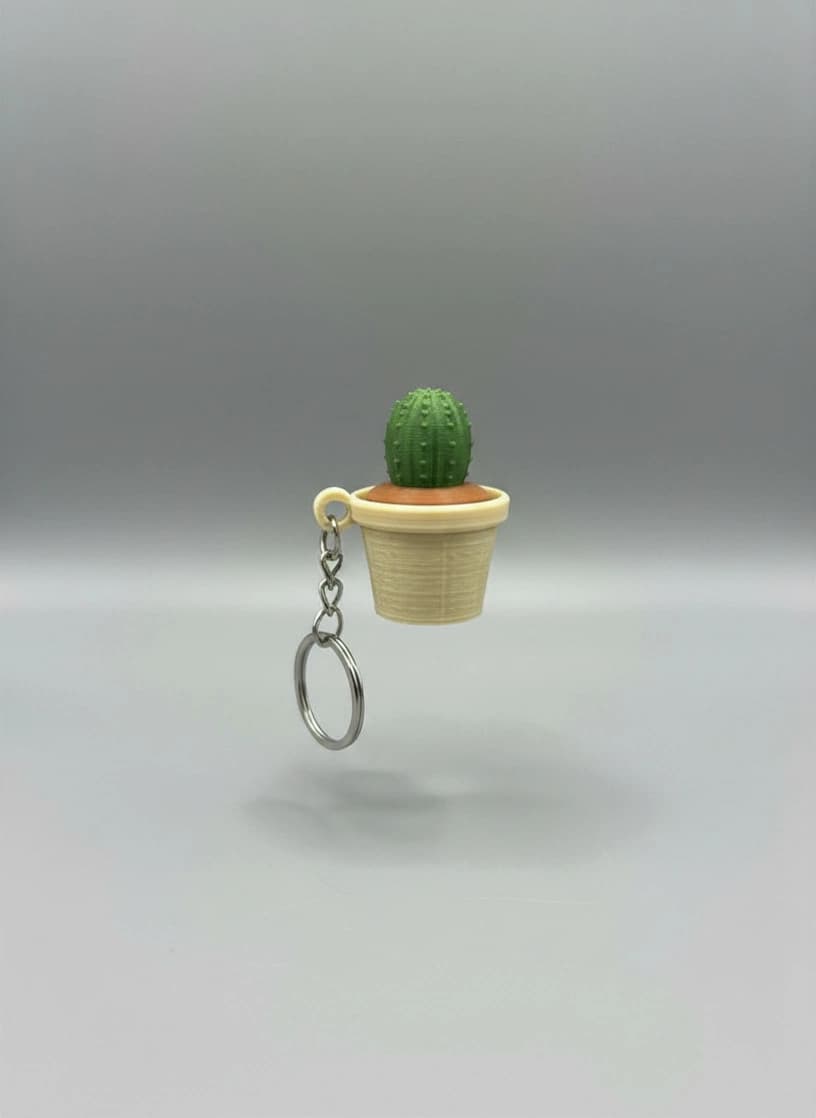 Kaktüs Clicker Anahtarlık